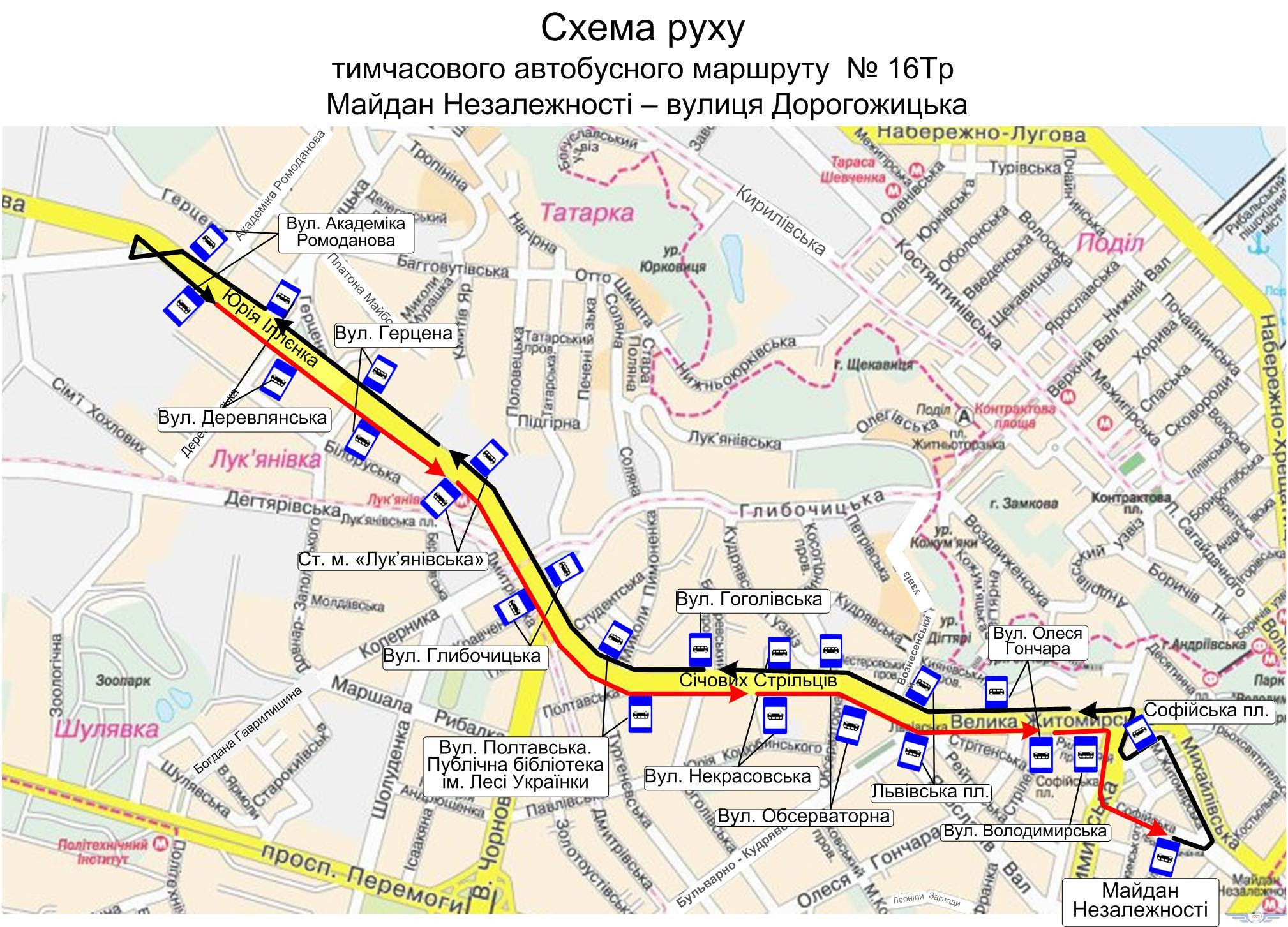 6 тролейбус миколаїв - карта 3